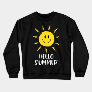 Hello Summer Crewneck Sweatshirt